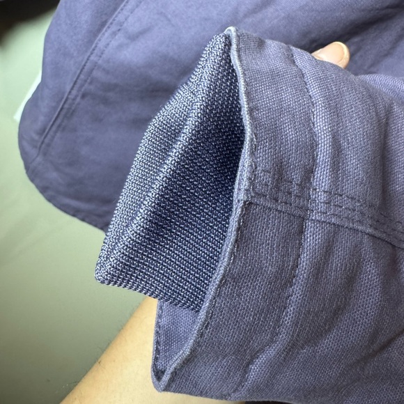 Sherpa Purple Lined Hooded Jacket Kids L Zip Up Barn Winter Coat Blue Mountain - Picture 8 of 16